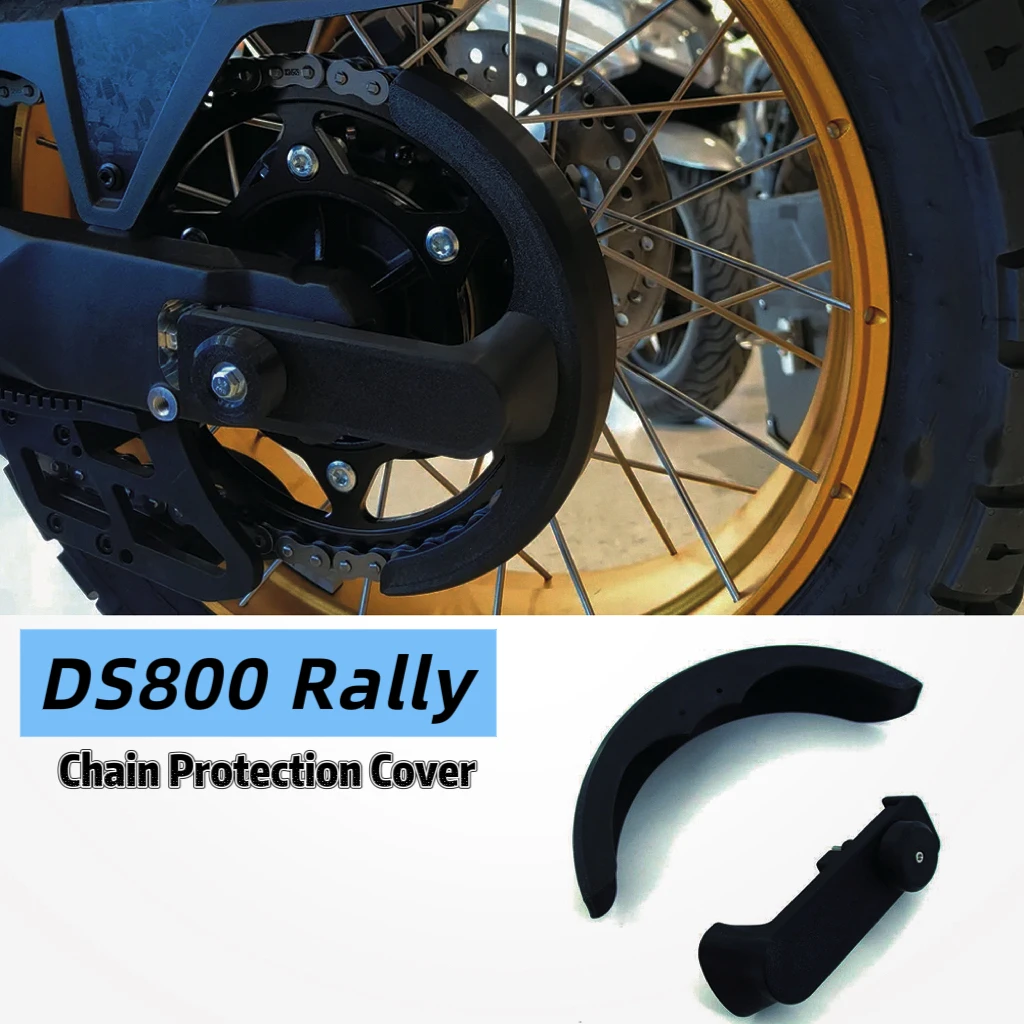Protector de Cadena para VOGE DS800 Rally, Protector de Piñón Trasero DSX800, Protector de Rueda para Limpieza, Protector de Cadena Trasero para DS800X 800DSX