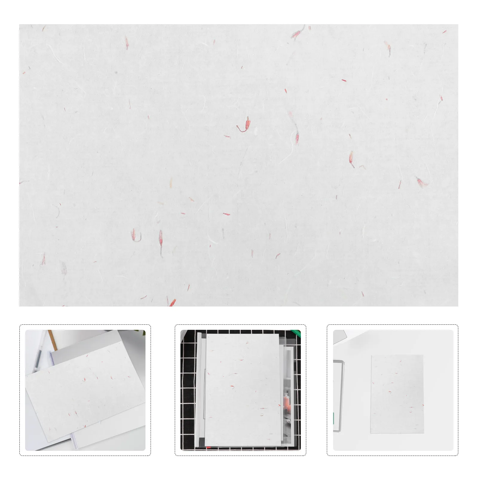 40Sheet Authentic Xuan Paper Rice Paper for Chinese Calligraphy Japanese Kanji Sumi Writing Watercolor Painting Practice Art