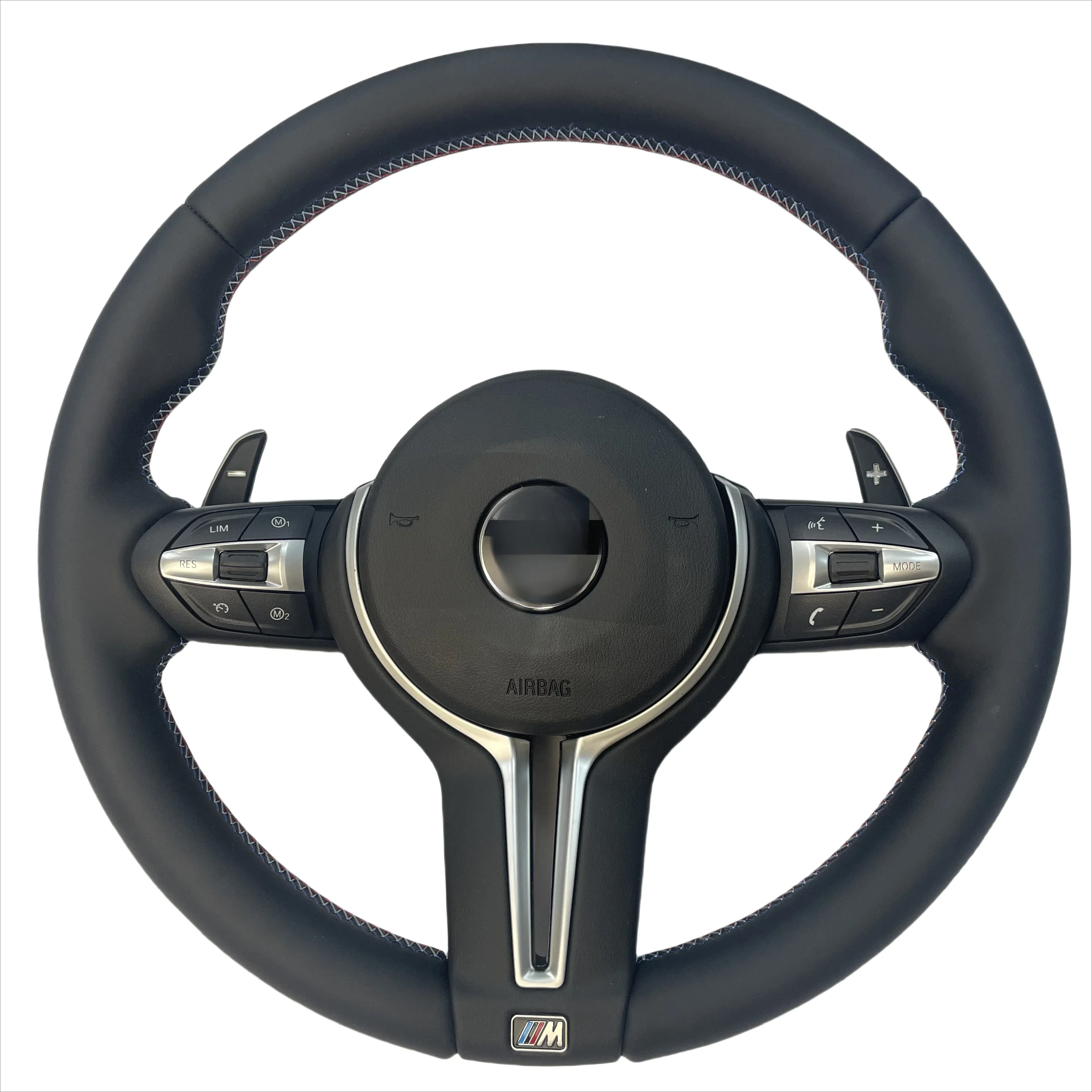 For  Performance Leather Sport Steering Wheel F30 F32 F10 M Series Fit for F20 F07 F01 E46 E60 E90 M3 M4 M5 M7 Models