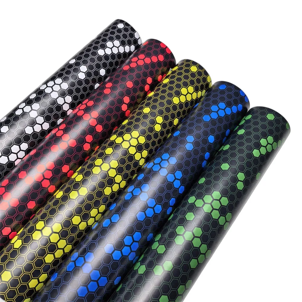 AliExpress Aomior Hex Car Vinyl Wrap Honeycomb Camo Vinyl Films Roll Foil Stickers for ATV Bike Computer Laptop Motorcycle