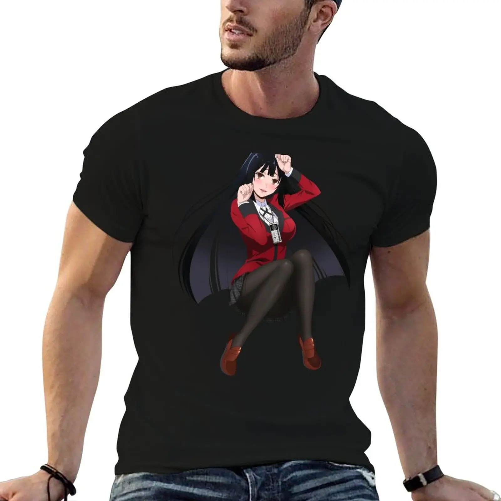 Yumeko Jabami - Kakegurui T-Shirt vintage shirts graphic tees customs design your own summer tops mens workout shirts