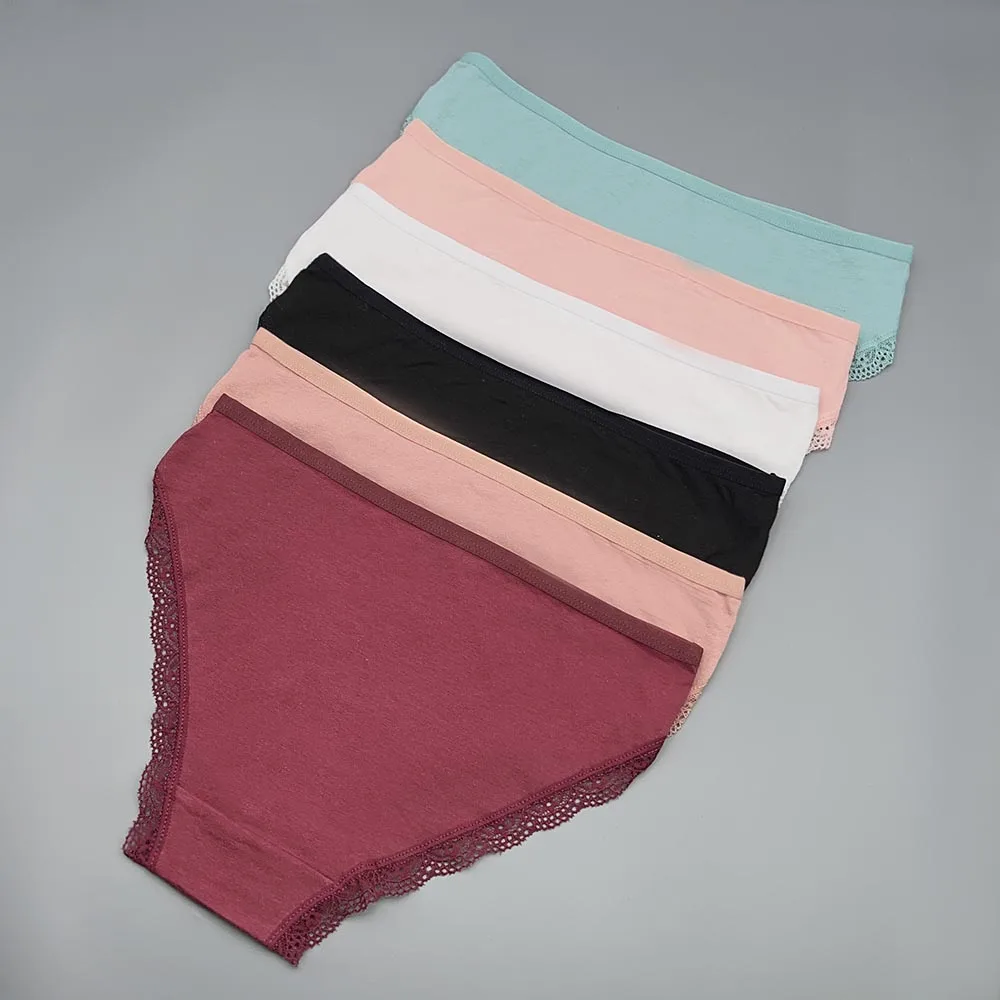 Moonflame 5 ks žhavé výprodej dámské spodní prádlo pro ženy s nízkým pasem dívčí kalhotky dámské bavlněné kalhotky sexy krajkové kalhotky - náhled 2