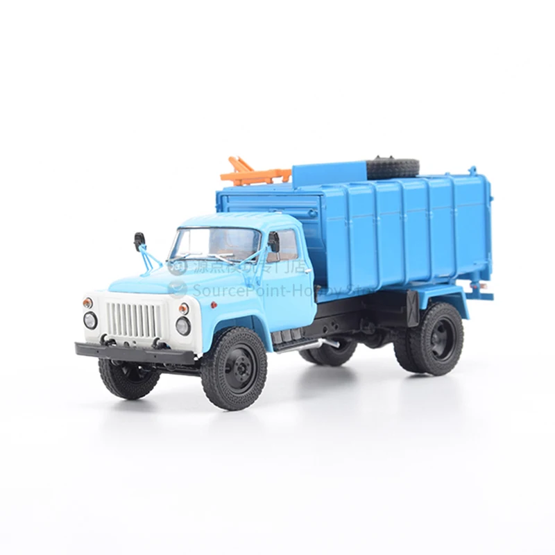 

1:43 Scale Diecast Alloy KO-413 (Gaz-53) Loading Sanitation Truck Toys Cars Model 103412 Classics Adult Souvenir Gifts Display