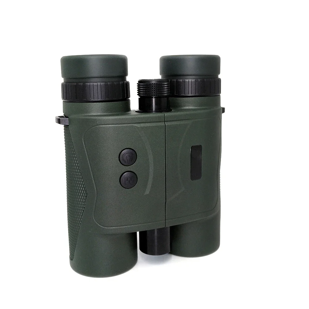 10x42 Binoculars with rangefinder laser Hunting BAK4 Prism FMC HD Professional Powerful Telescope