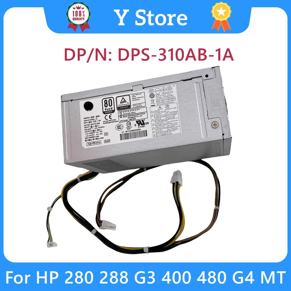 

Y Store Original 310W PSU For HP 280 288 G3 400 480 G4 MT Switching Power Supply DPS-310AB-1A PCG007 901772-003 901772-004