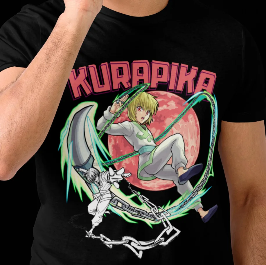 Kurapika Hunter X Hunter Anime Shirt Hisoka Tshirt Gon T-Shirt Illumi Manga Tee