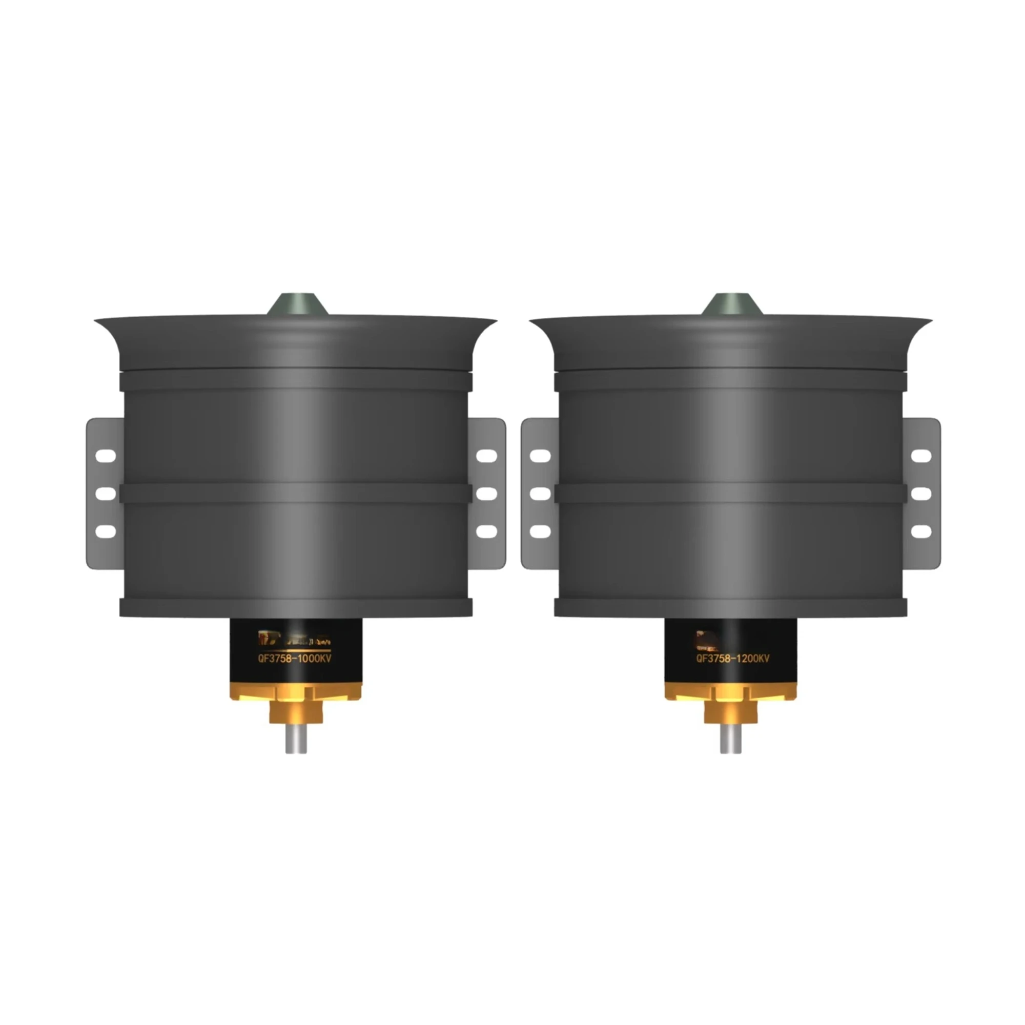 90mm EDF 12 Blades Ducted Fan CWCCW with QF3748 3758 Brushless Motor 1000kv 1200kv 1450kv 1550kv For Remote Control Toy