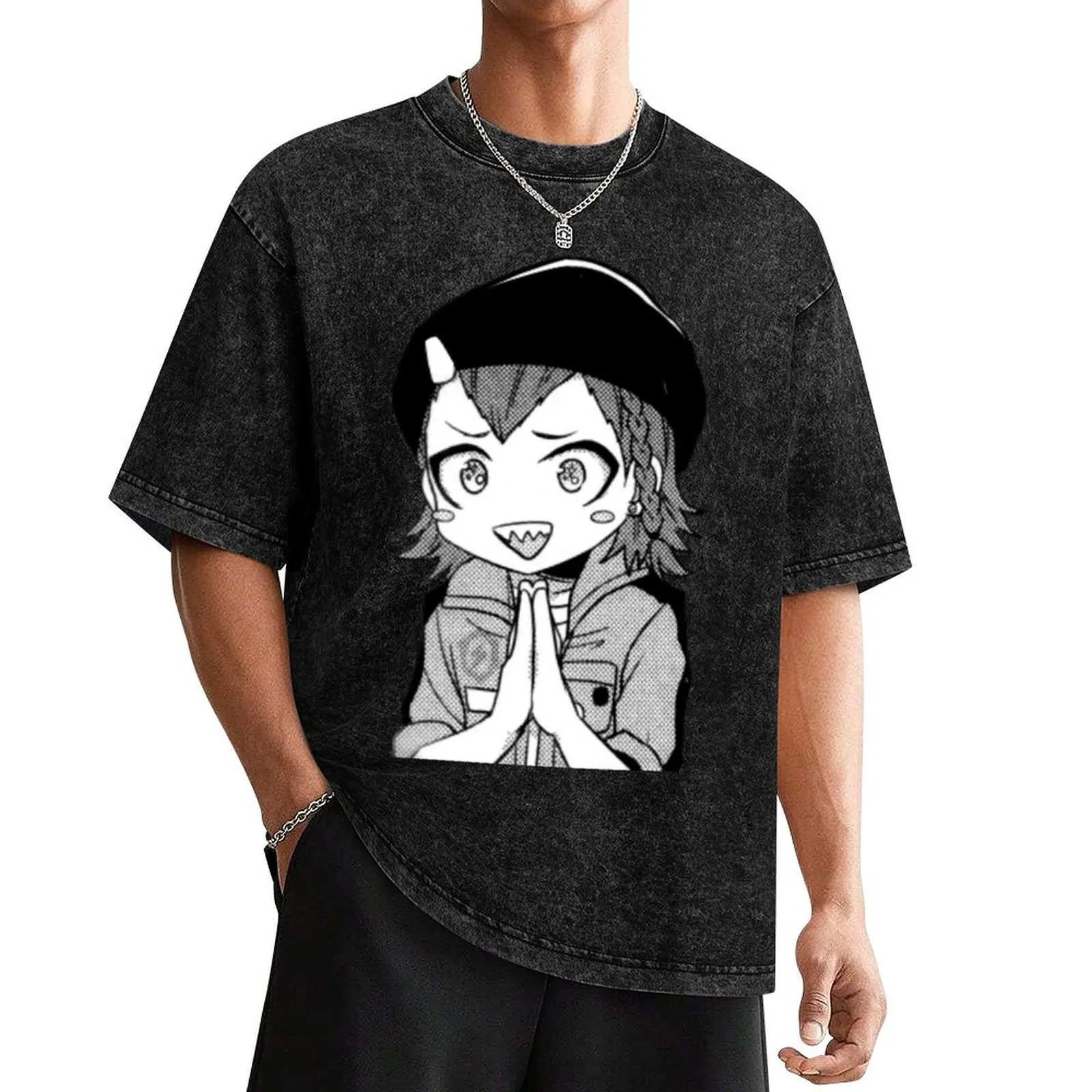 happy souda T-Shirt graphics cotton graphic tees luxury clothing labubu anime shirt mens fashion