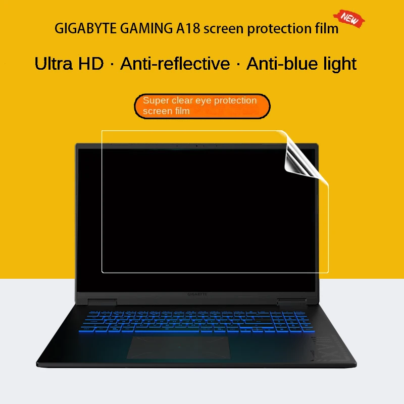 For Gigabyte GIGABYTE GAMING A18 screensaver 18 inch AORUS Master 18 notebook G anti-glare screen protector film anti-peep film
