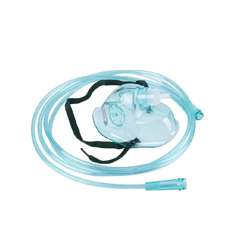 Califed Oxygen Mask 3/5/10Pcs Medical PVC Adjustable Nasal Clip Oxygen Mask Suitable For Babies/Children/Adults With 2.0m Tube