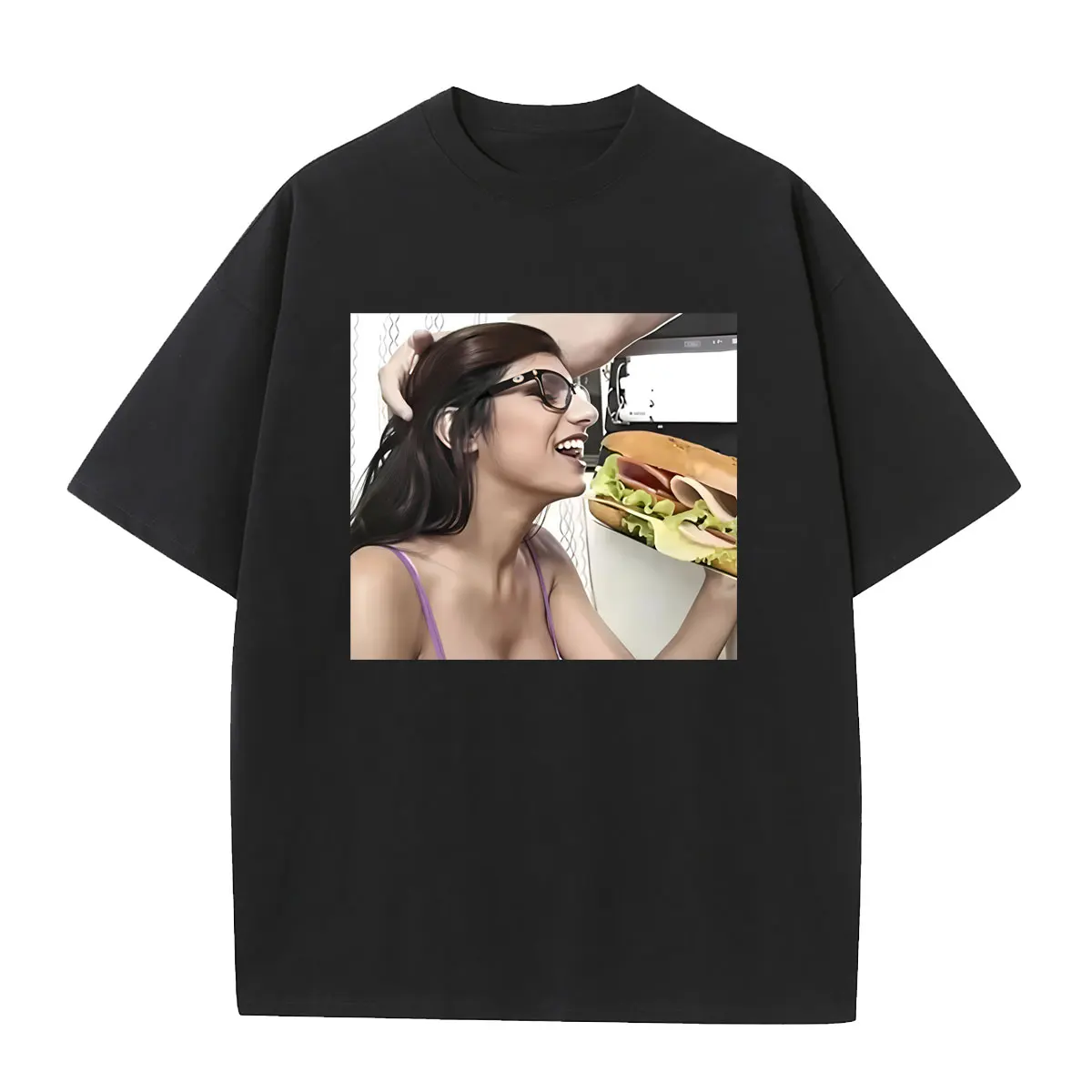 I Want A Hot Dog Funny Graphic T Shirts Humor Lovers Short Sleeve T-shirt Men Women Clothing Casual Cotton Oversized T Shirts
