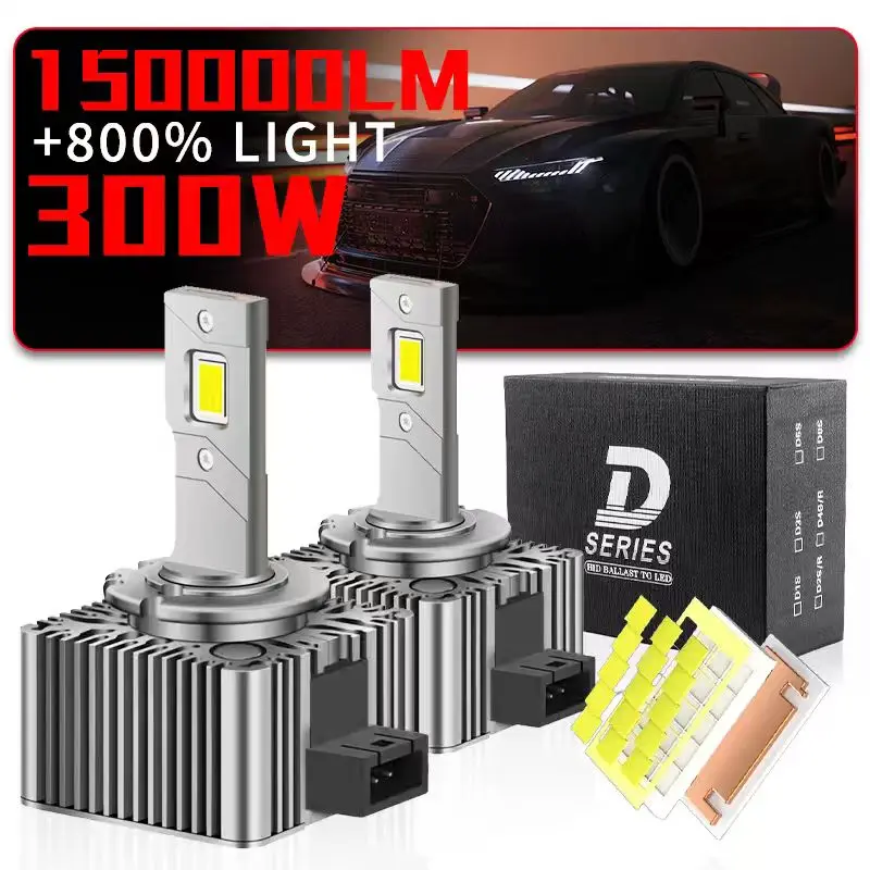 2PCS D3S Led Car He…