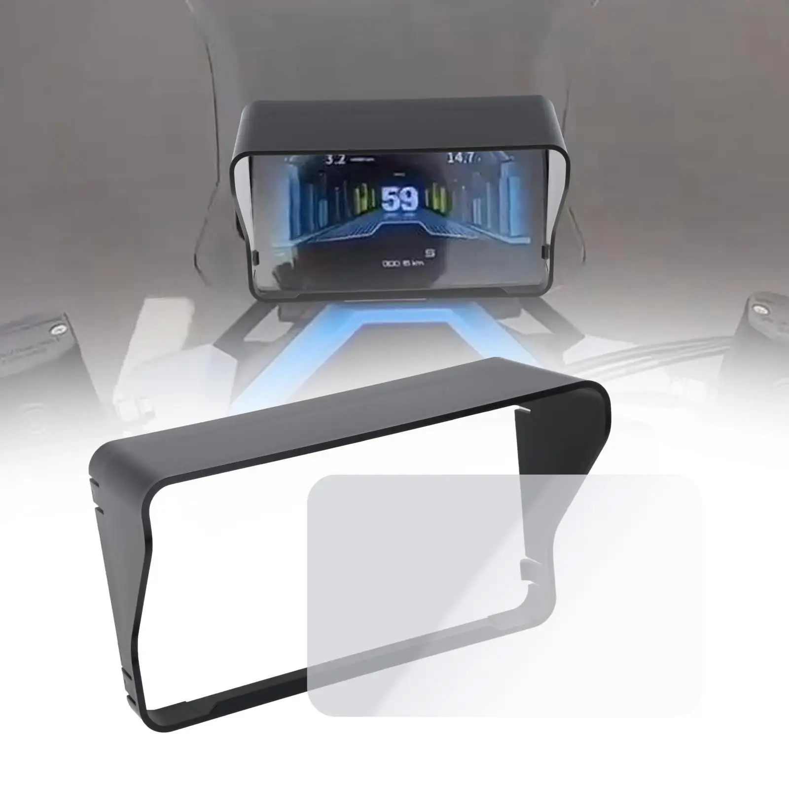 

Motorcycle Dashboard Sun Visor Cover Instrument Cover Easy Installation Anti