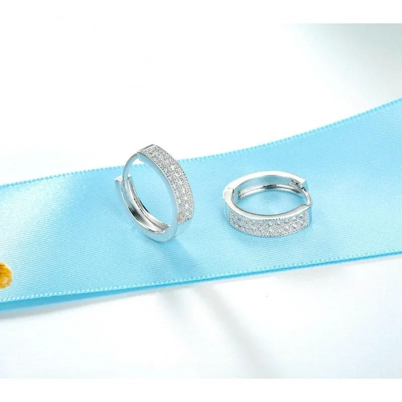 Korean Style Earrings For Women High Quality 925 Sterling Silver Earrings Fashion Jewelry Gift For Wife/Daughter/Girlfriend