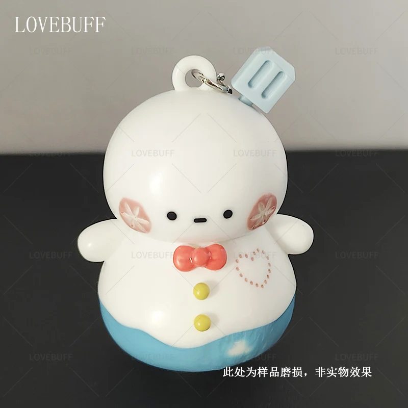 

Anime Love and deepspace Zayne Cosplay Smiling Snowman Cute Edition Keychain Keyring Itabag Pendant Ornaments