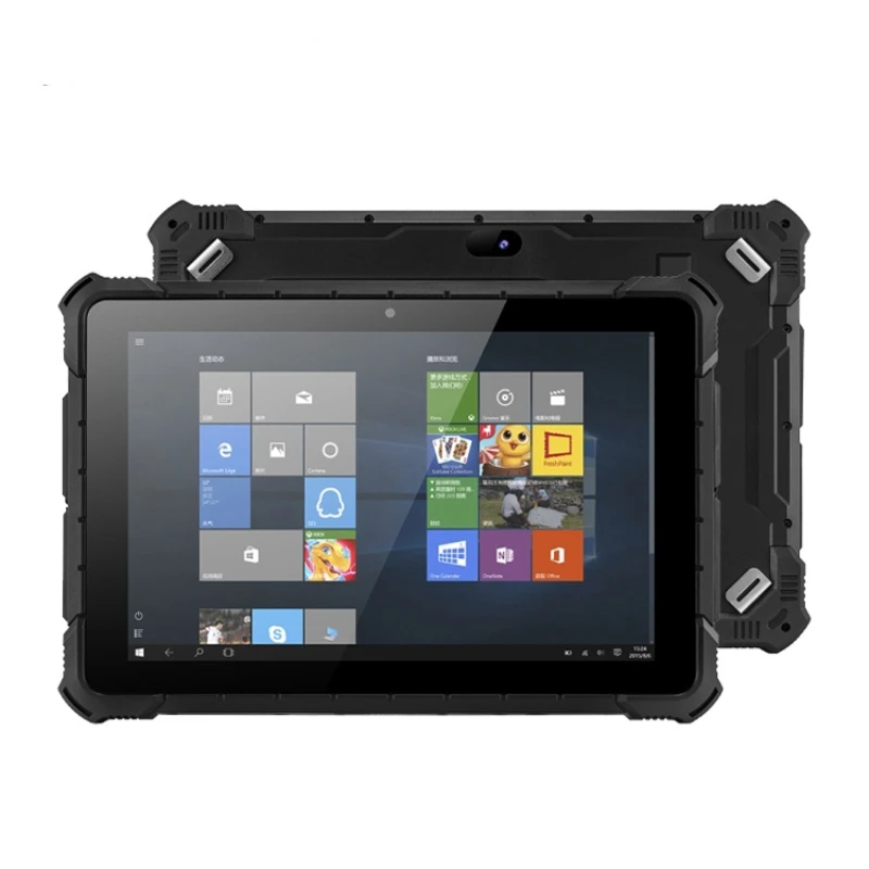 Ready to ship android rugged tablet IP67 waterpoof 10.1 inch  with Rockchip 3399 6-core Android 7.1 2D barcode scanner