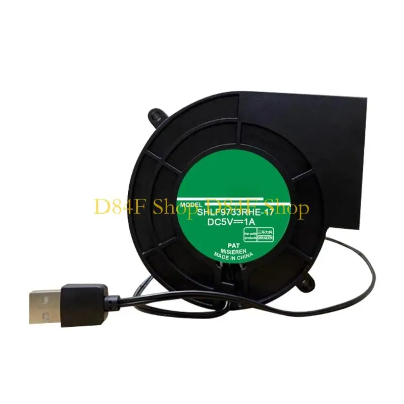 D84F USB 5V Blower Fan For Outdoor Camping Barbecue Ignition And Airflows