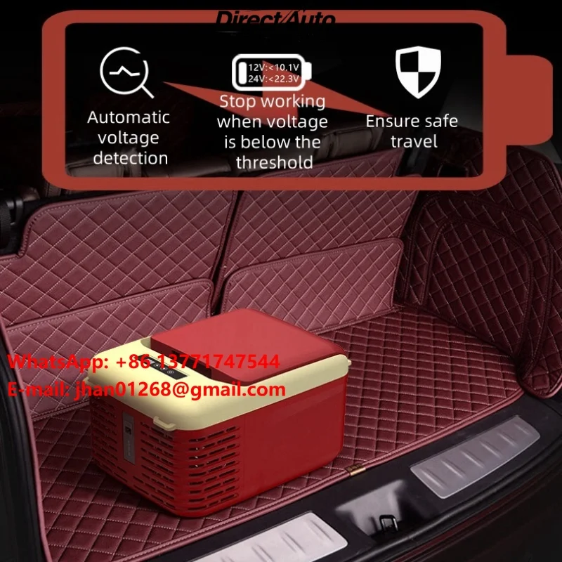 

Modern Style New Product Ideas 2024 Innovative Custom Car Hotel Mini Refrigerator 9L/18L Mini Beauty Fridge