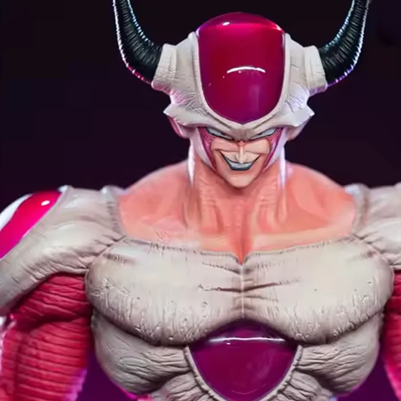 34cm Anime Dragon Ball biały otwór wózek Frieza figurki pcv Model kolekcja lalek dekoracja biurka statua ozdoba zabawki