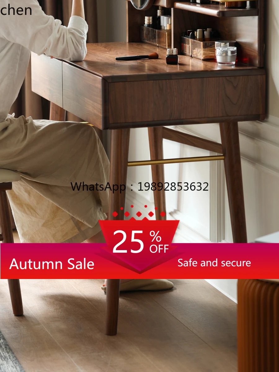 

solid wood cosmetic cabinet dressing table bedroom modern simple cosmetic table dressing table
