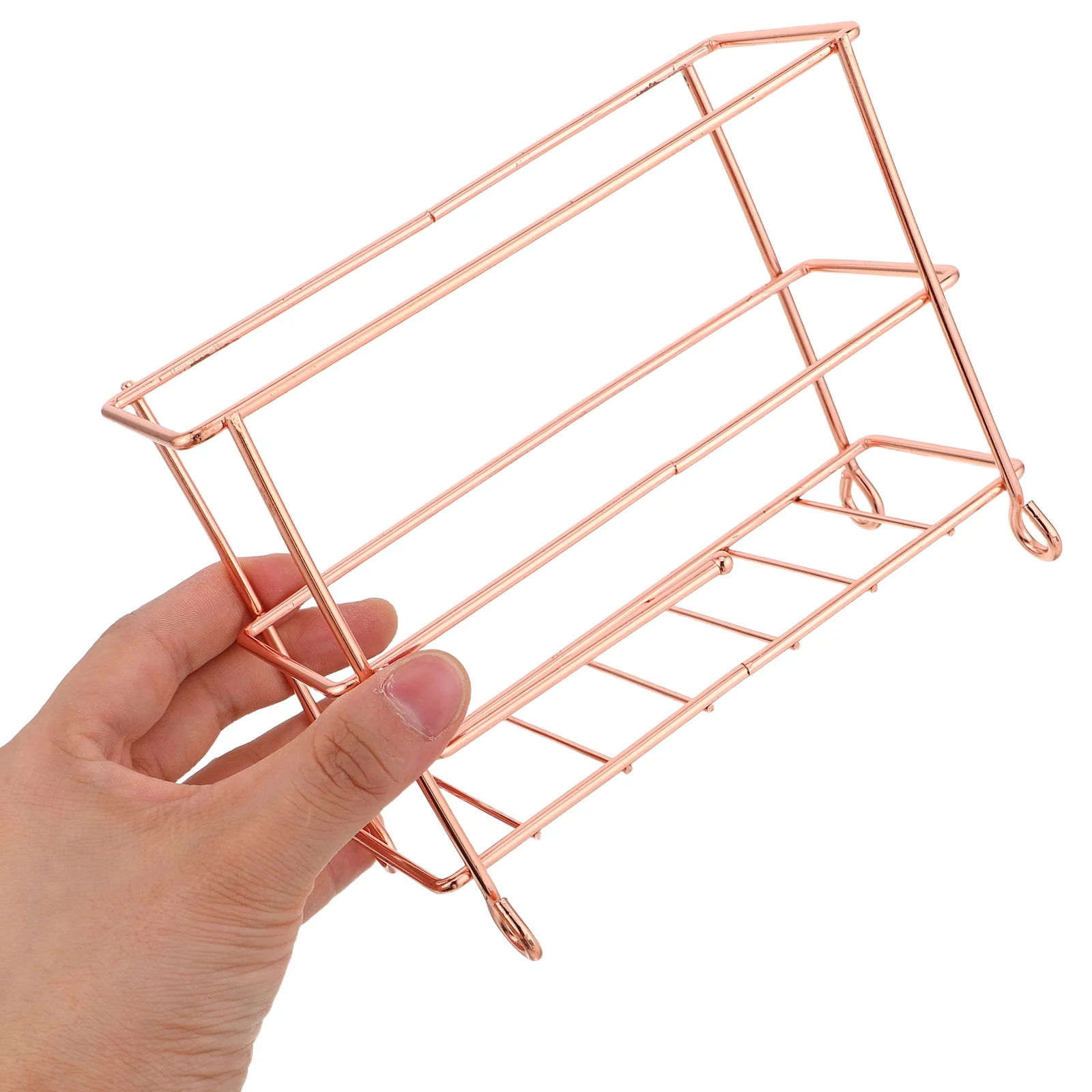 

Cat Litter Shovel Storage Rack Scoop Holder Artifact Scooper Stand Golden Shelf Display