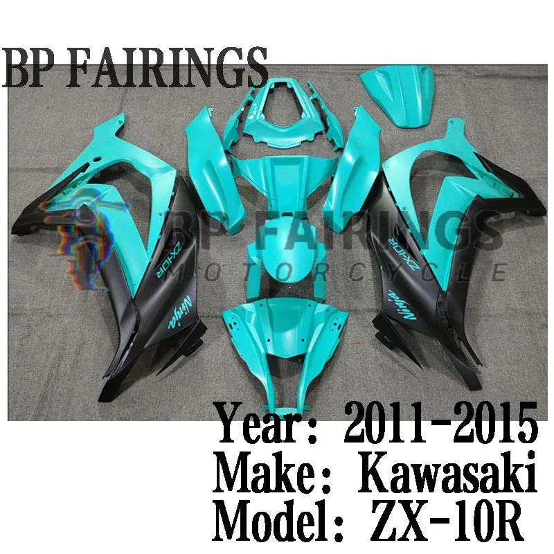 Fairings Kit Sit For KAWASAKI ZX-10R 2011-2015 ZX10R 2011 2012 2013 2014 2015 11 12 13 14 15 New ABS Bodywork Set Blue Black