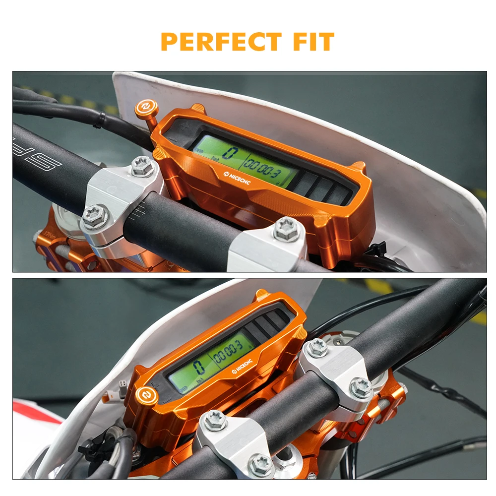 NICECNC لـ KTM EXC 300 EXC 250 EXCF 350 EXC 450 XCW 300 XCFW 250 350 500 TPI ستة أيام 2015-2022 سبيدو عداد المسافات معدات الحماية #6