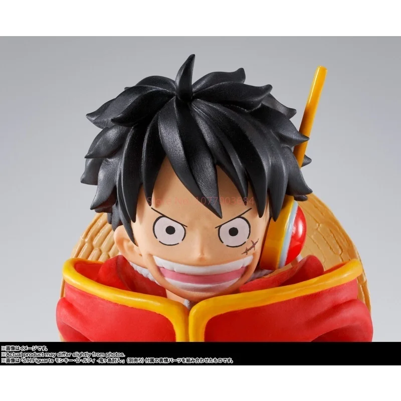 Jouet animé une pièce Shf singe D. Luffy Future Island Egghead Island chapitre Egghead figurine Mobile modèle Collection jouet d'ornement