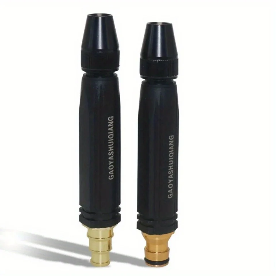 High-Pressure Water Gun Household Car Wash Water Black Car Wash Nozzle Diamond Water Watering Pipe Car Wash Gun image 4