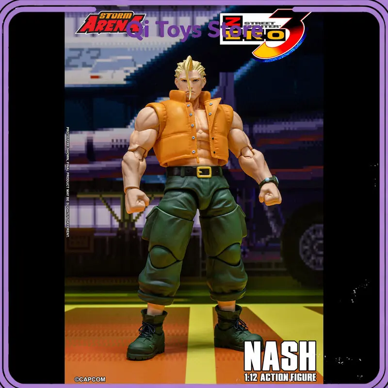 

В наличии: Фигурка Street Fighter 3 Zero - Стром Арена, Чарли Нэш, масштаб 1/12, с подвижными суставами, коллекционная модель, подарок