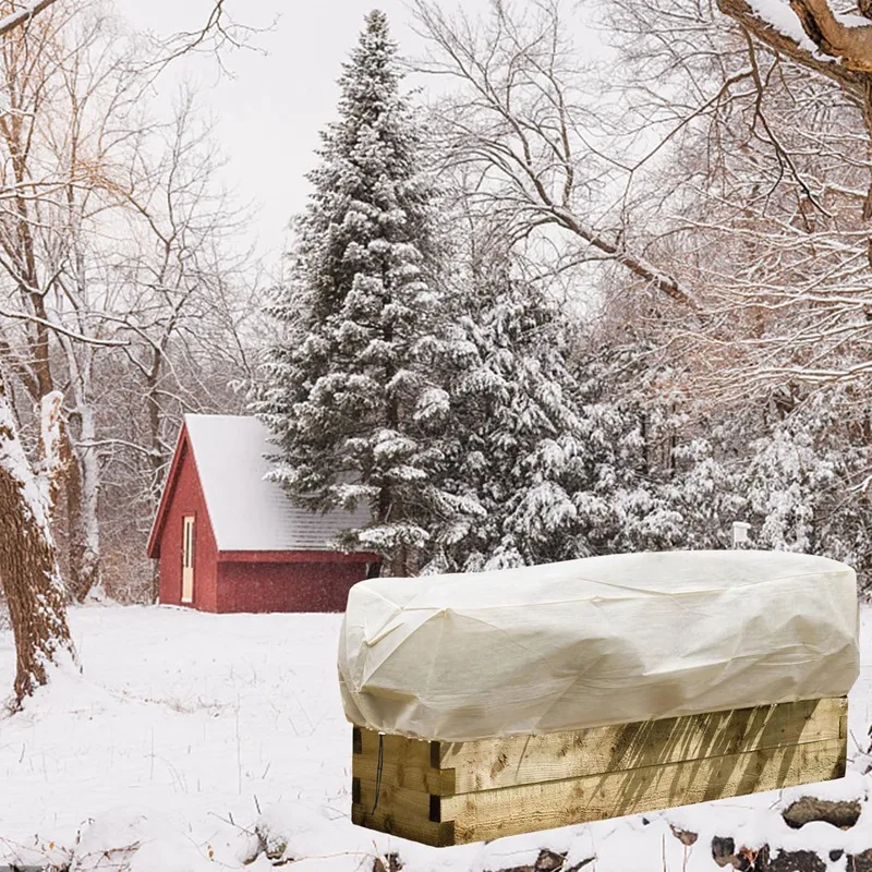 Rectangular Planter Box Protector Protects Plants In Balcony, Windowsill And Patio Planter Boxes From Frost, Wind 2Pcs