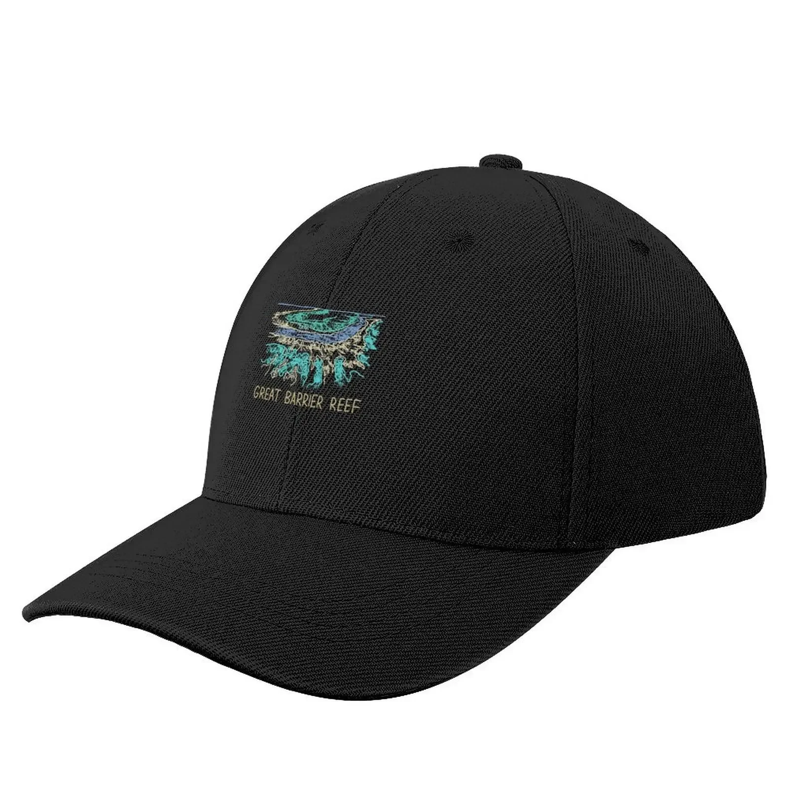

Great Barrier Reef Australia Baseball Cap Dropshipping Visor Beach Bag Cosplay Men's Hats Women's