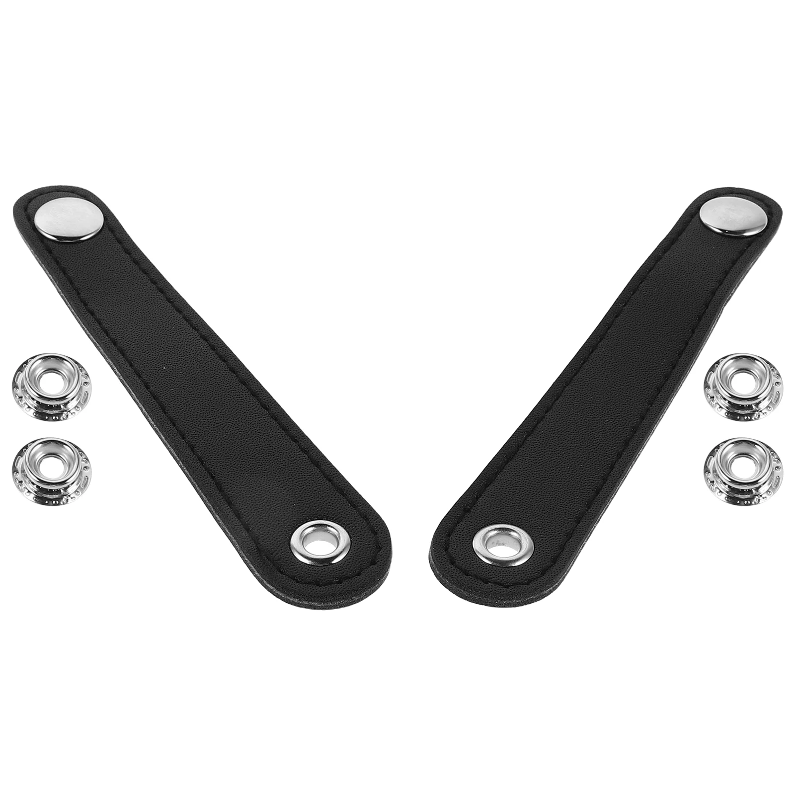 

2 Pcs Accordion Bellows Buckle Strap Replacement Straps Belt Folding Fitting