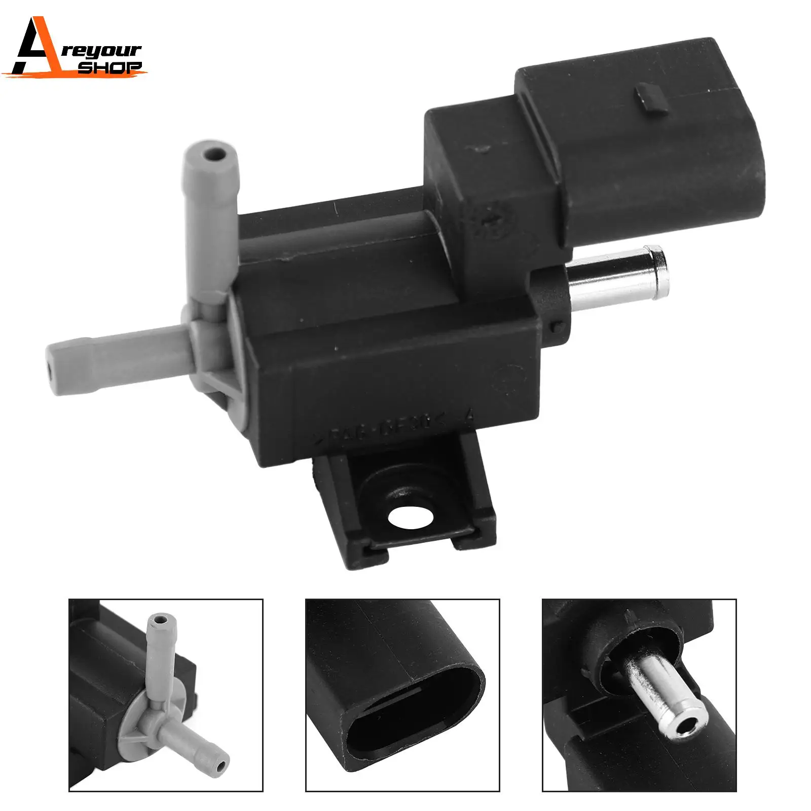 Areyourshop Boost Pressure Control N75 Valve For Audi A3 1.8 & 2.0 TFSI 2004-2013 06F906283F 06F906283D Car Auto Parts