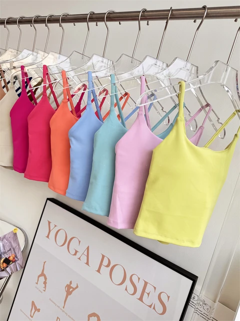 Damski biustonosz sportowy Seksowny biustonosz do jogi Wysokie wsparcie Bielizna sportowa do biegania Szybkoschnący Tank Top Fitness Gym Wyściełany biustonosz