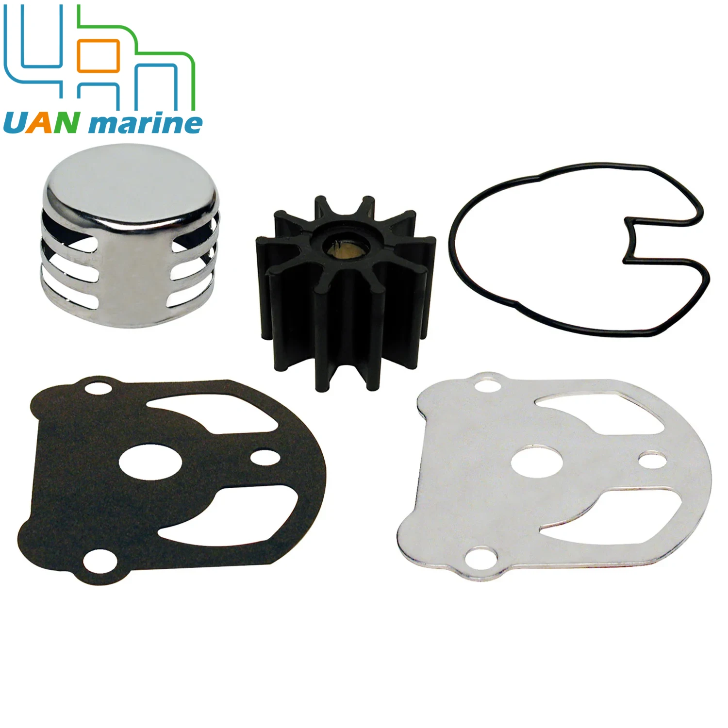 

Water Pump Impeller Repair Kit Fits for Evinrude Johnson OMC Cobra Stern Drive 2.3L 2.5L 3.0L 4.3L 4.6L 5.0L 5.7L 5.8L 7.5L Boat