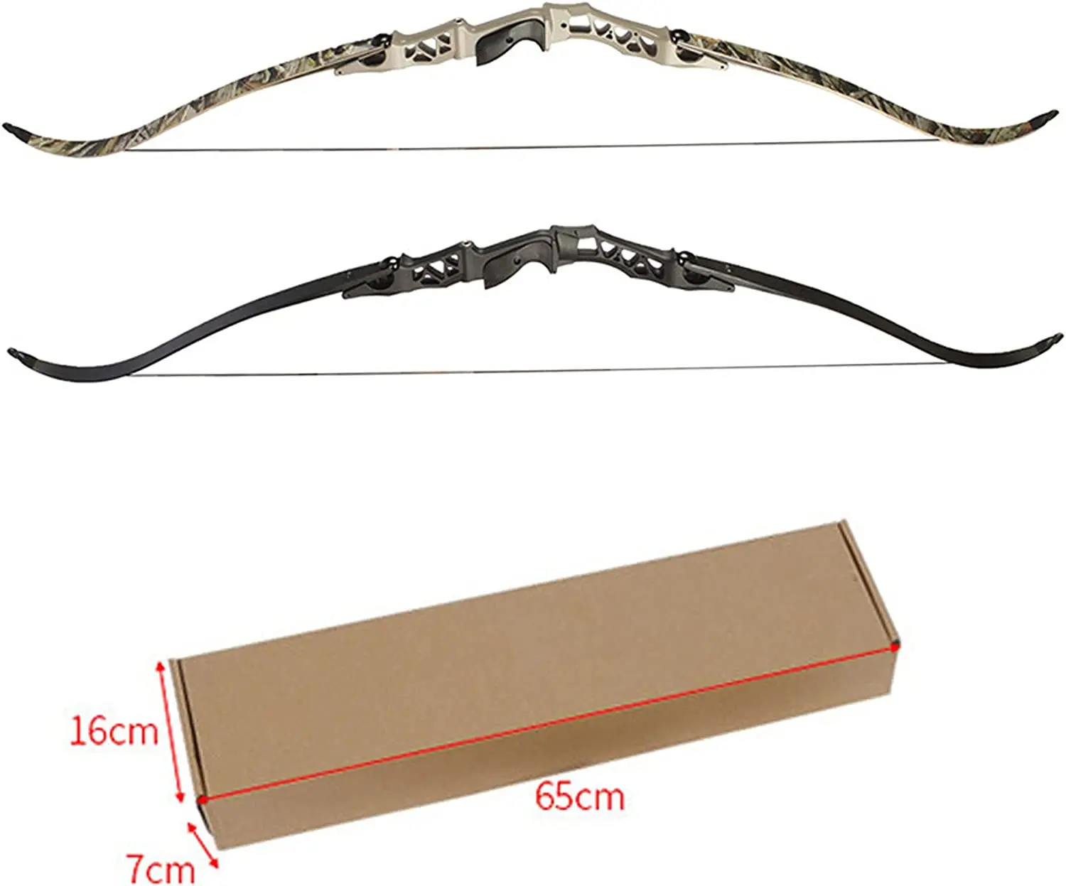 Imagem -06 - Archery Takedown Recurve Bow Long Hunting Bow Alloy Riser para Tiro ao ar Livre Treinamento do Lado Direito 3060lbs 30-60lbs Junxing-f166