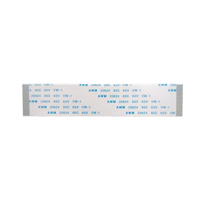 25Pin 1.25mm Pitch FPC Type A B Flat Flexible FFC Cable 10cm 15cm 20cm AWM 20624 80C 60V VW-1