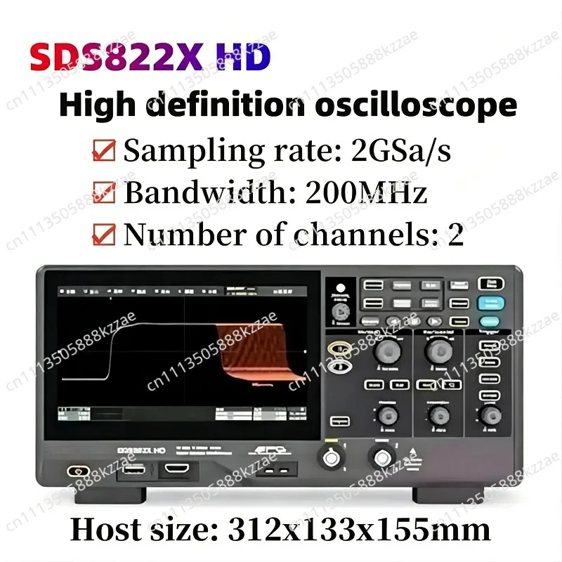 SDS800X HD Series High Definition Oscilloscope - SDS802X/SDS804X/SDS812X Etc. 2/4 Channel for Electronic Testing