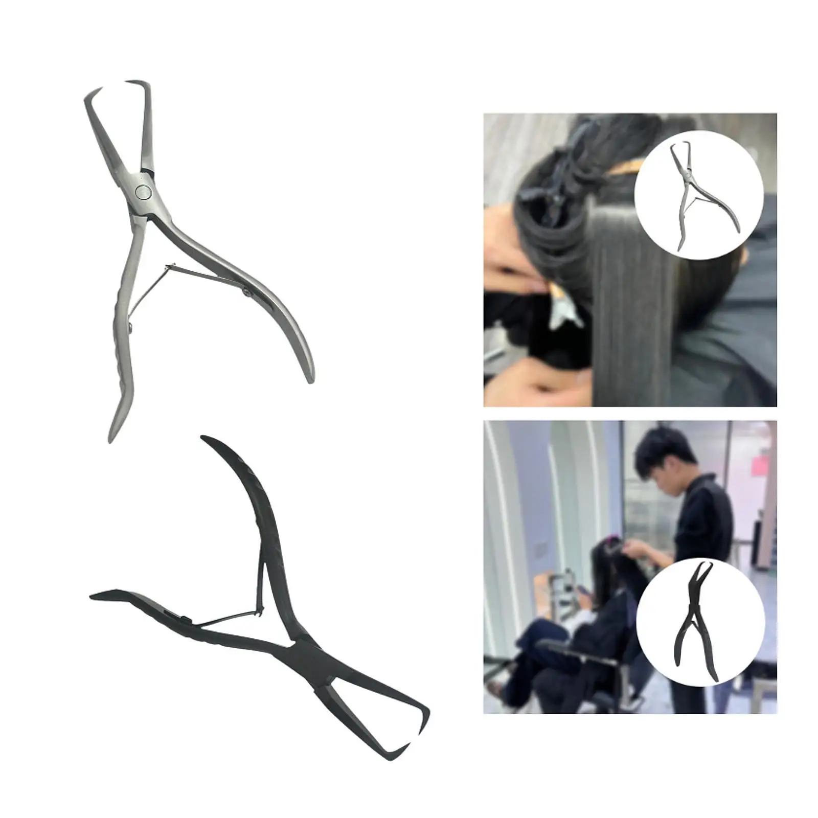 

Щипцы для укладки волос, многофункциональные противоскользящие ручки, профессиональные плоскогубцы с двойным отверстием, плоскогубцы для волос, аксессуары для волос «сделай сам»