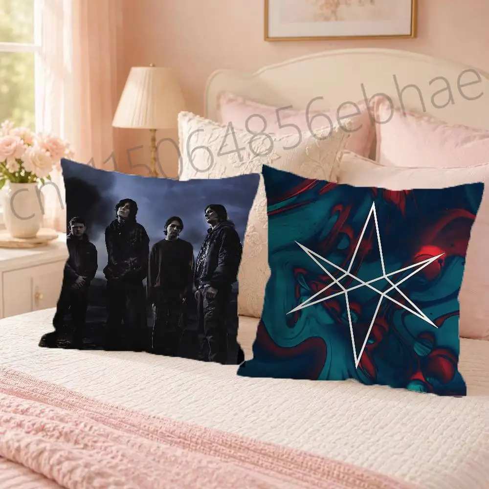 For Bring Me The Horizon BMTH Pillow Case Comfy Pillow Cover Cute Funny Pillowcases For Sofa Car Home Decor