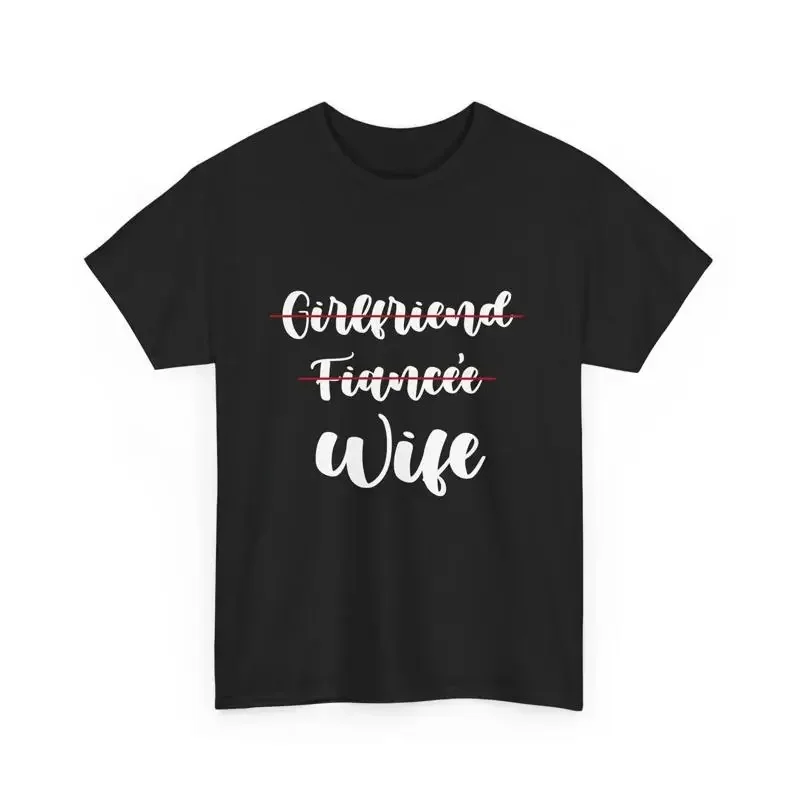 Engagement Future Wife Girlfriend Fiancee T Shirt