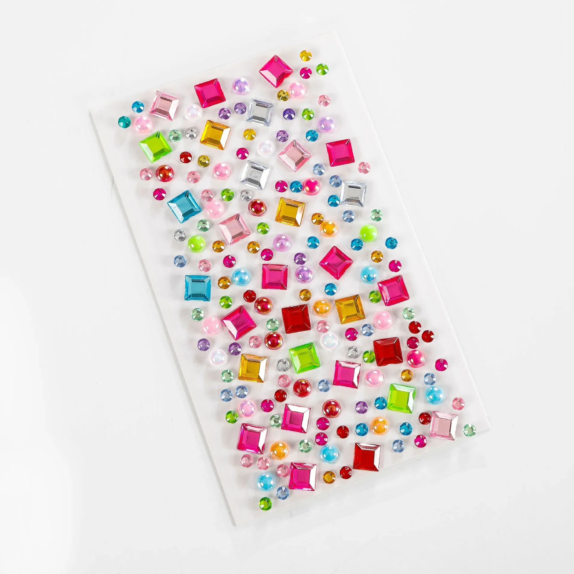 DIY Color Rhinestones Crystal Acrylic Tattoo Sticker Children\'s Stage Show Eyes Face Makeup Decoration Tools Phone Drill Sticker