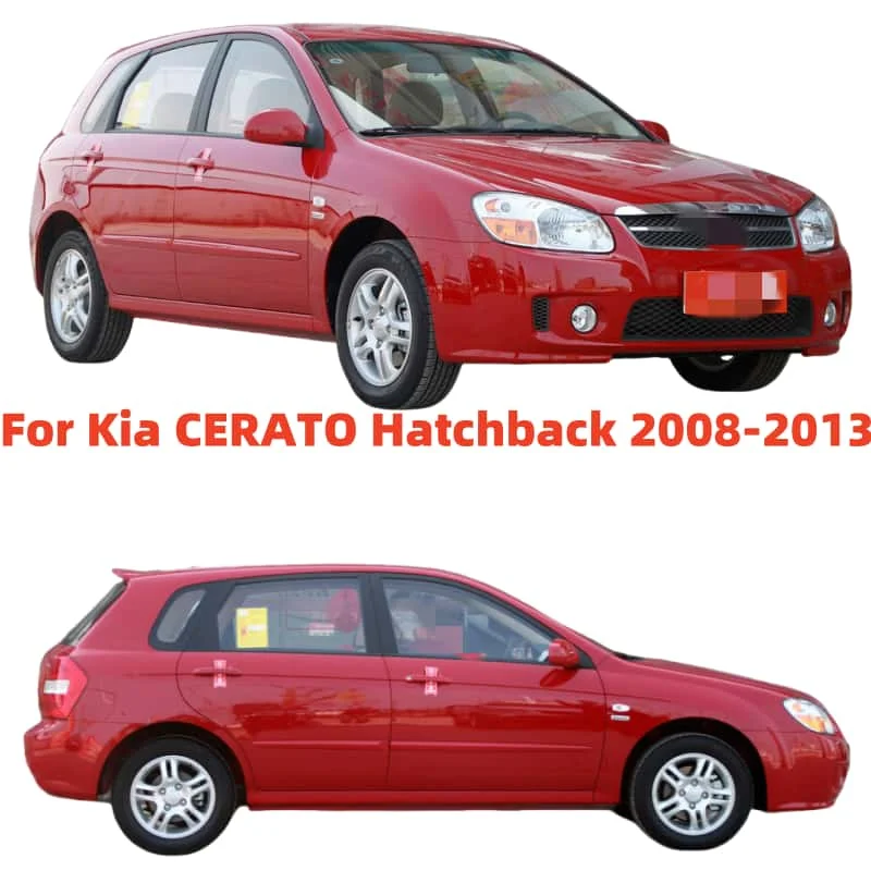 For Kia Cerato Hatchback 2008-2013 Window Visor Side Vent Rain Guard Deflector Shade Shield Shelter Cover Awnings Shelters