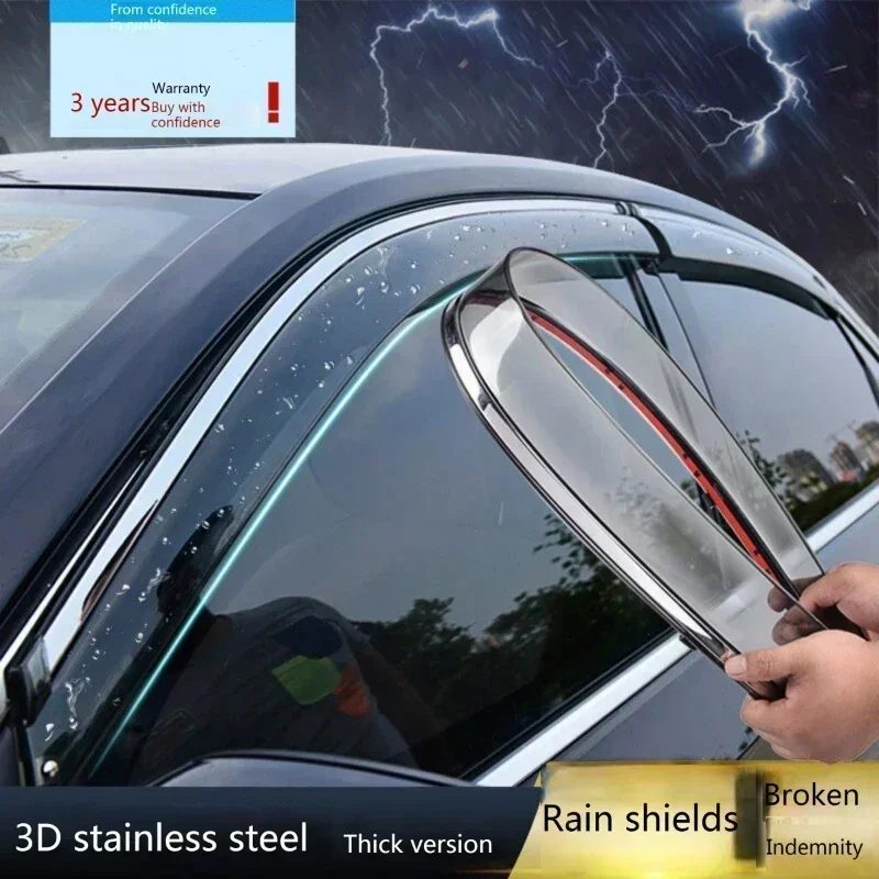 Déflecteur de pluie et pare-soleil pour Mercedes-Benz, pare-fumée, pare-fumée, accessoires de protection de visière de fenêtre, GLA XACH200 180 220 2014 ~ 2020