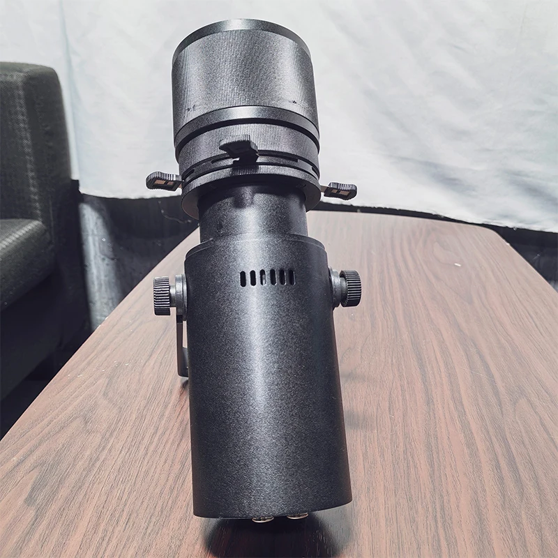 Manual Zoom 15°-30°or25-50° 50W LED 2in1 WW CW or 4in1 RGBL Follow Ellipsoidals Profile Spot Light Theater Museum Stage Lighting