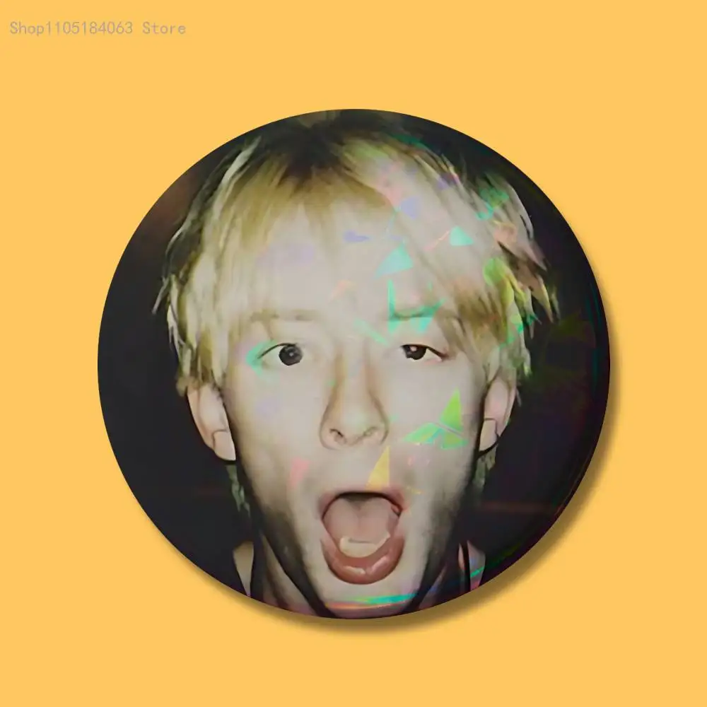 Radiohead Band Button Badge, Creative Brooch Gift