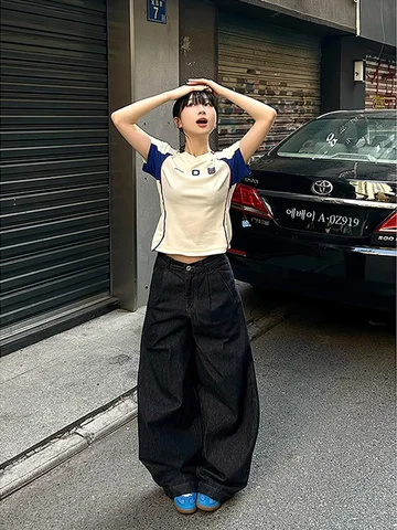 슬림핏 티셔츠 여름 슬림핏 여름 단색 짧은 소매 여성용 달콤하고 매혹적인 티셔츠 탑 티셔츠 탑 티셔츠 탑 티셔츠