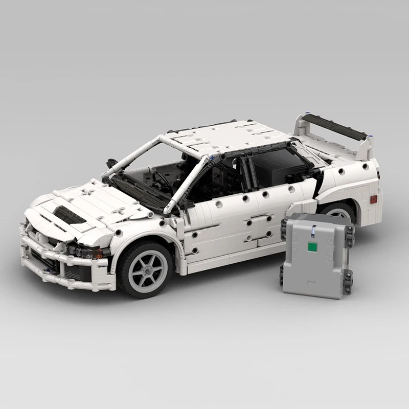 Champion Speed Cars Moc Bausteine Evolution VIII Sportwagen Modell Technologie Modulares Blockspielzeug DIY Montage Weihnachtsgeschenk