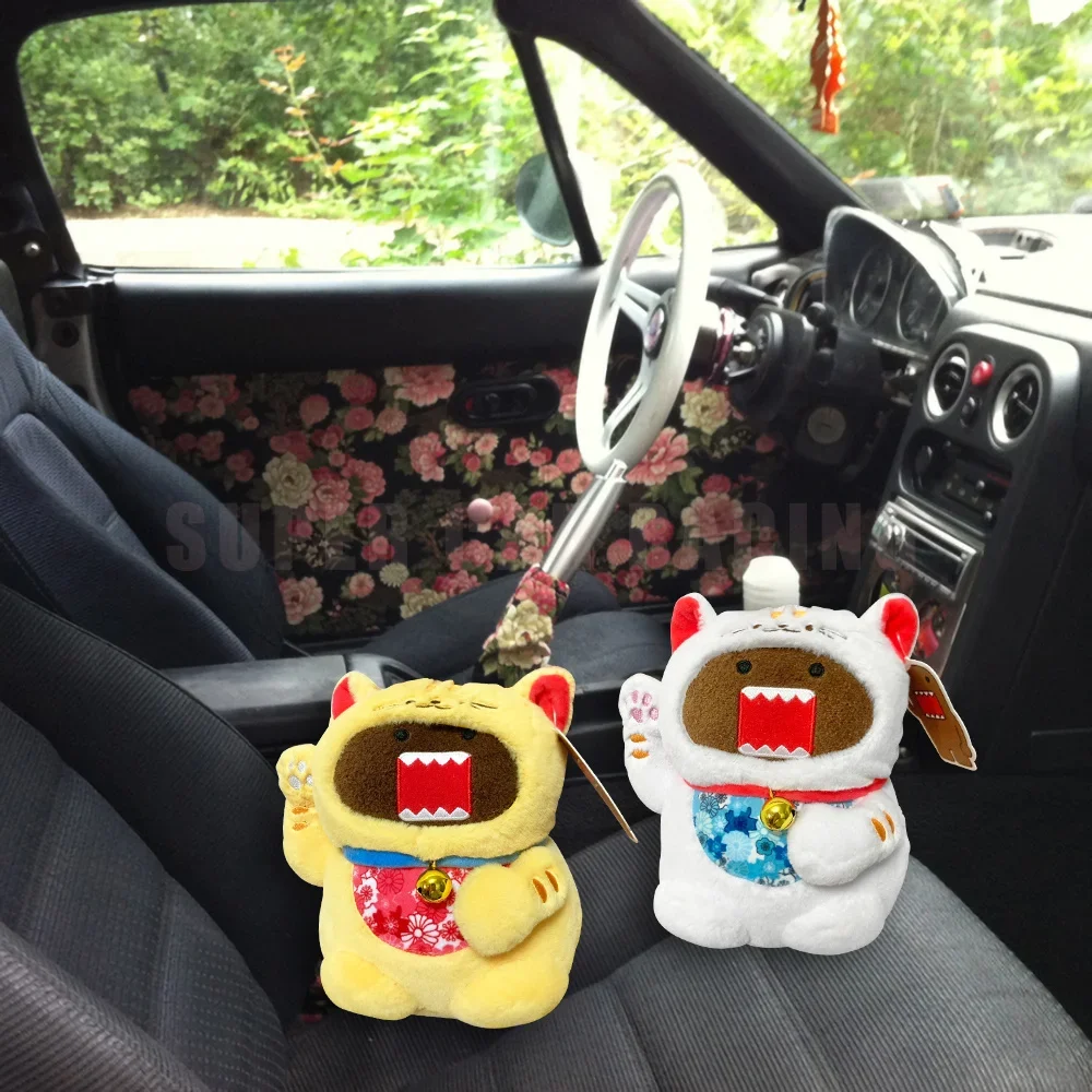 Car Interior Kawaii Domo Kun Kitty Styling Design Pillows Cute Cartoon Anime Plushie Kids Toy Pillow Comfortable Pillow Headrest